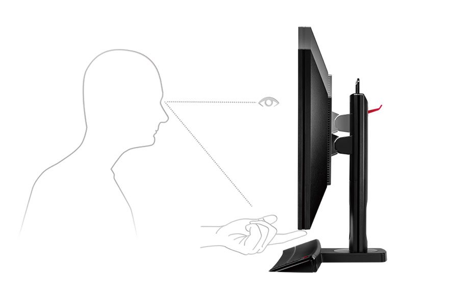 Ergonomie monitoru