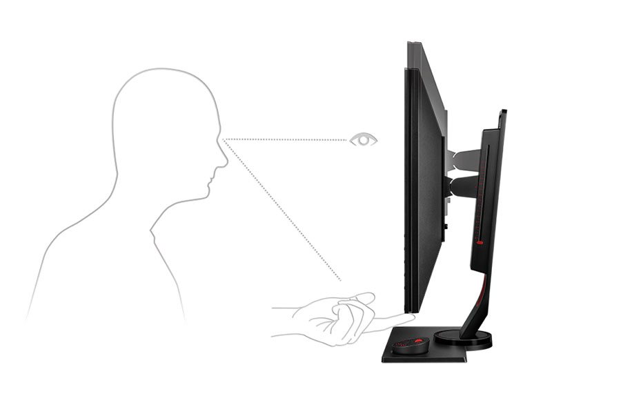 Ergonomie monitoru