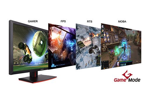 ViewSonic XG2401, módy