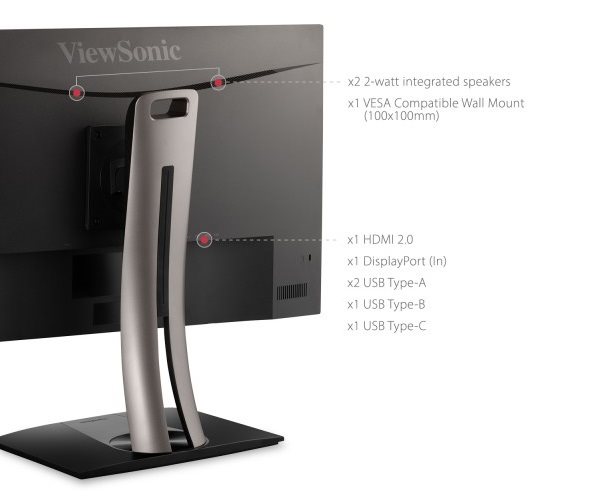 Monitor ViewSonic VP2756-4K ColorPRO