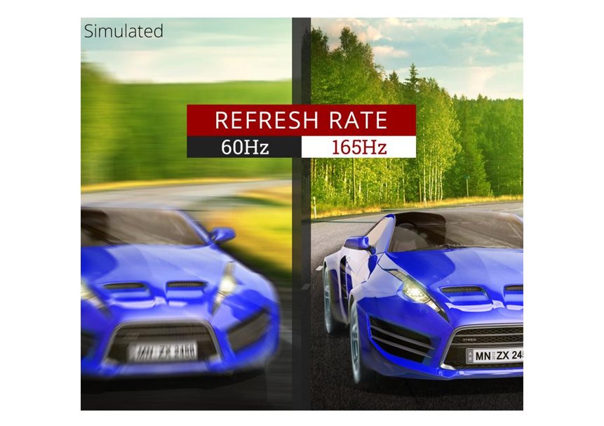 NVIDIA Ultra Low Motion Blur Refresh rate 165 Hz