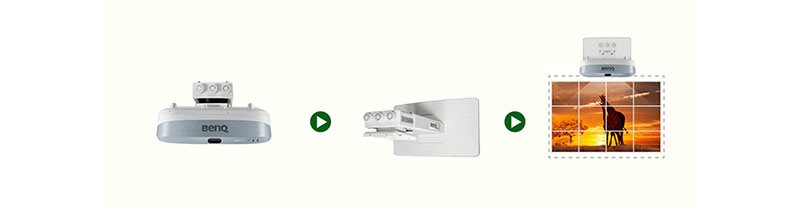 BenQ flexibilita instalace