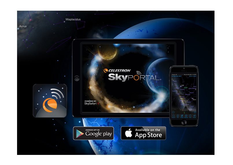 Mobilná aplikácia Celestron SkyPortal