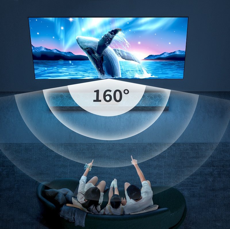Projekční plátno VAVA VA-LTS005 Gray 100" 16:9 rámové