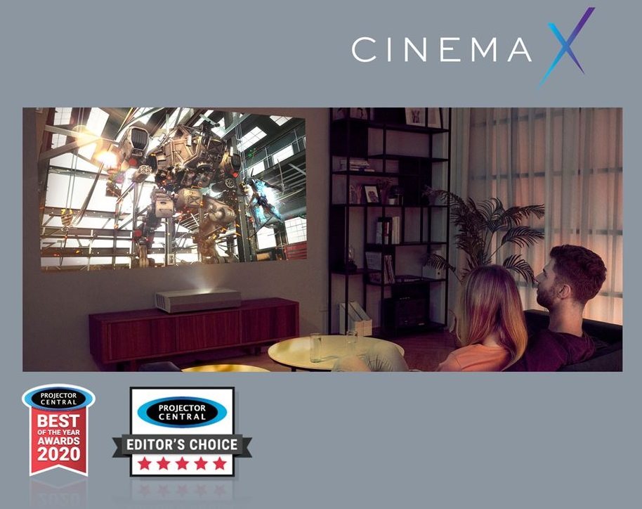 Optoma CinemaX P2 DLP laser projector