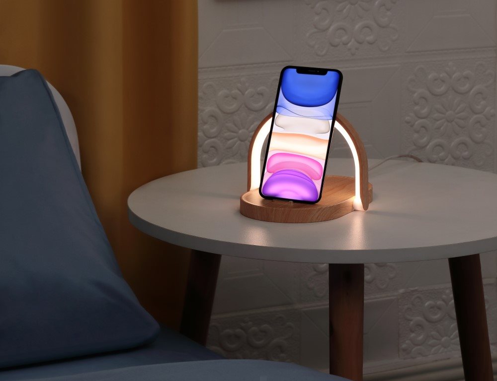 Noční světlo WILIT B21 LED Noční světlo, bezdrátové nabíjení 15W