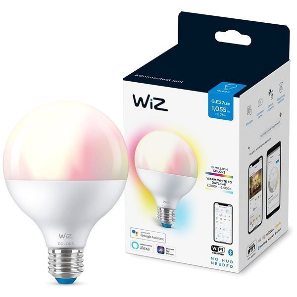 LED bulb WiZ colours 75W E27 G95