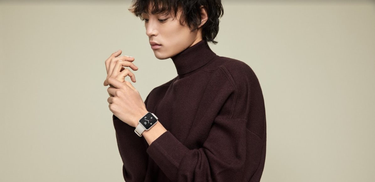 Chytré hodinky Xiaomi Mi Watch Lite Ivory