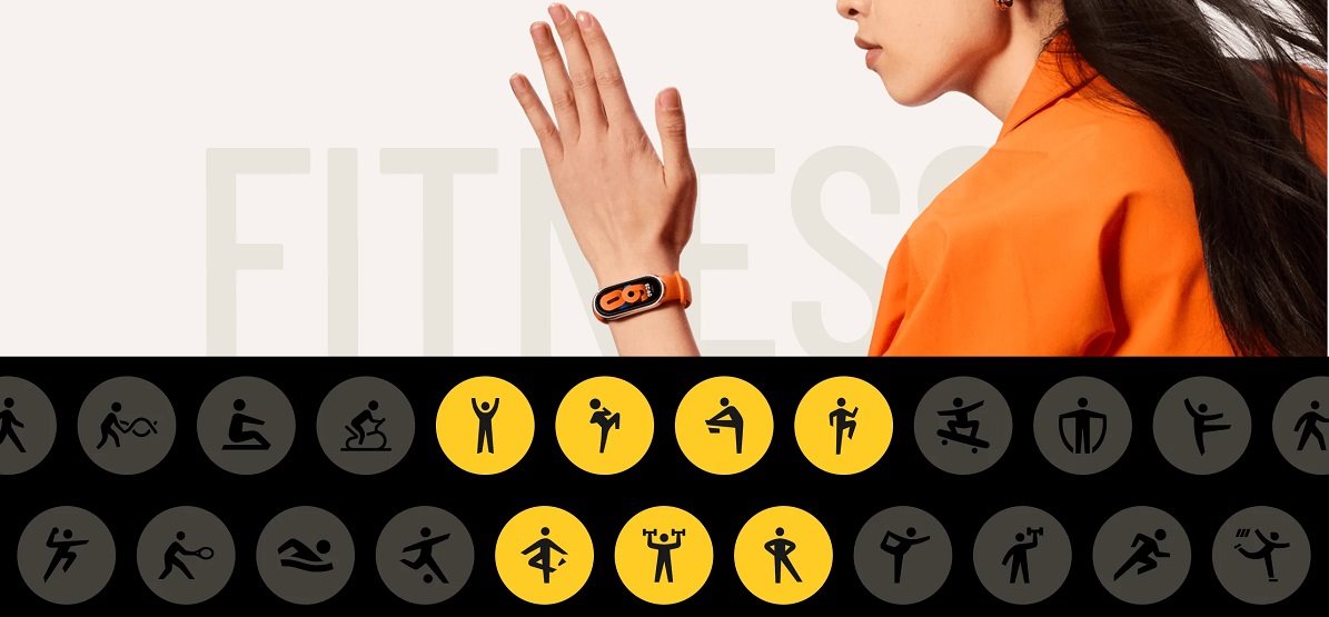Fitness náramok Xiaomi Smart Band 8