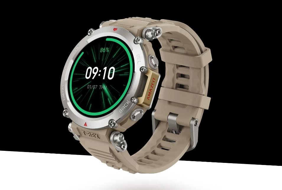 Chytré hodinky Amazfit T-Rex Ultra Sahara