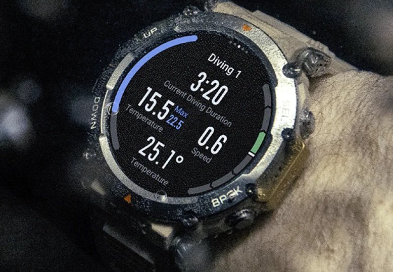 Chytré hodinky Amazfit T-Rex Ultra Sahara