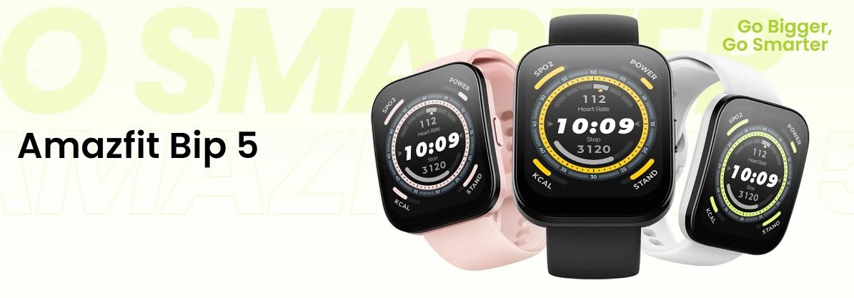 Chytré hodinky Amazfit Bip 5
