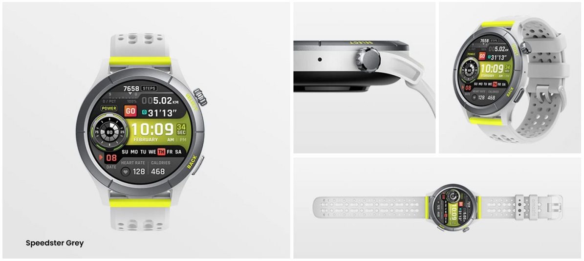 Amazfit Cheetah Speedster Grau Smartwatch