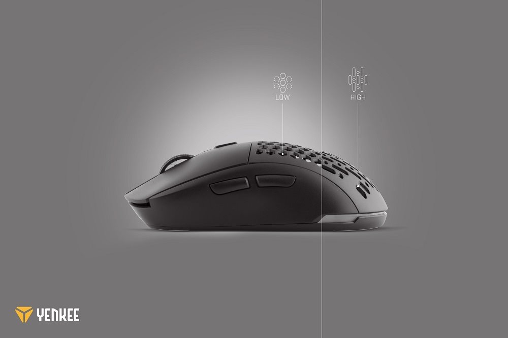 Bezdrôtová myš na PC YENKEE YMS 3001BK SWIPE
