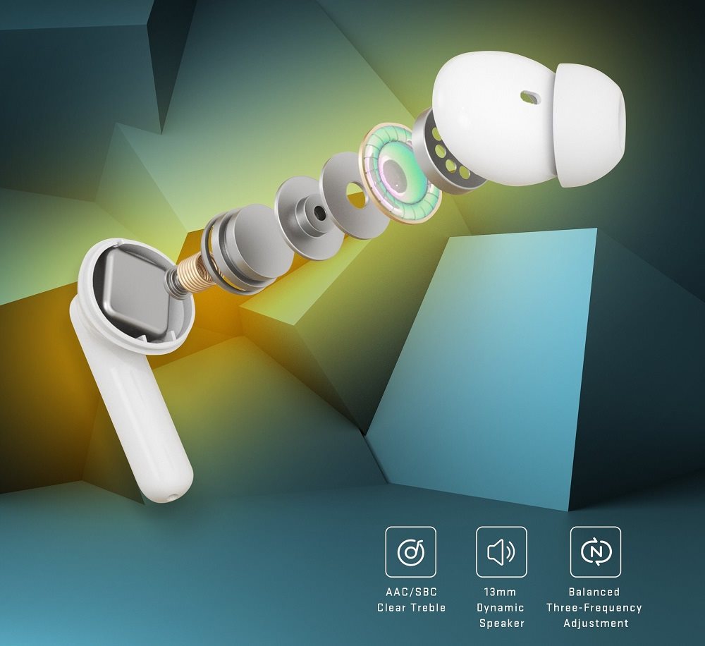 Wireless headphones YENKEE YHP 08BT ANC TWS HARMON Wireless headphones YENKEE YHP 08BT ANC TWS HARMON