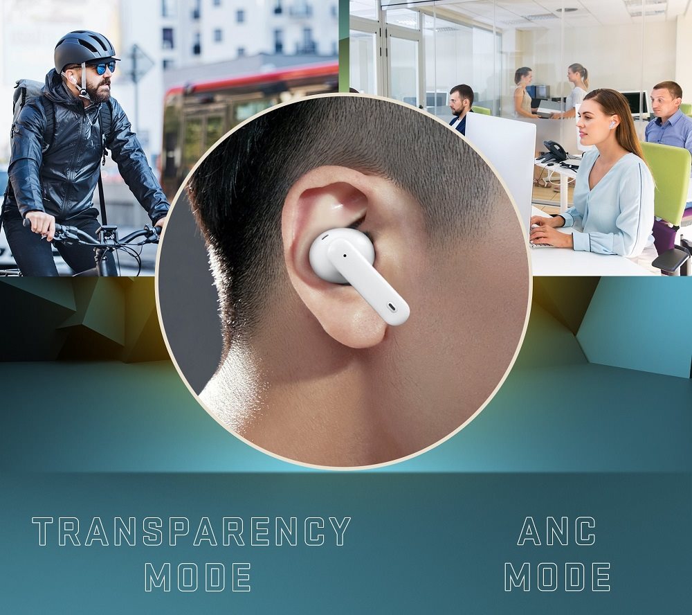 Wireless headphones YENKEE YHP 08BT ANC TWS HARMON Wireless headphones YENKEE YHP 08BT ANC TWS HARMON