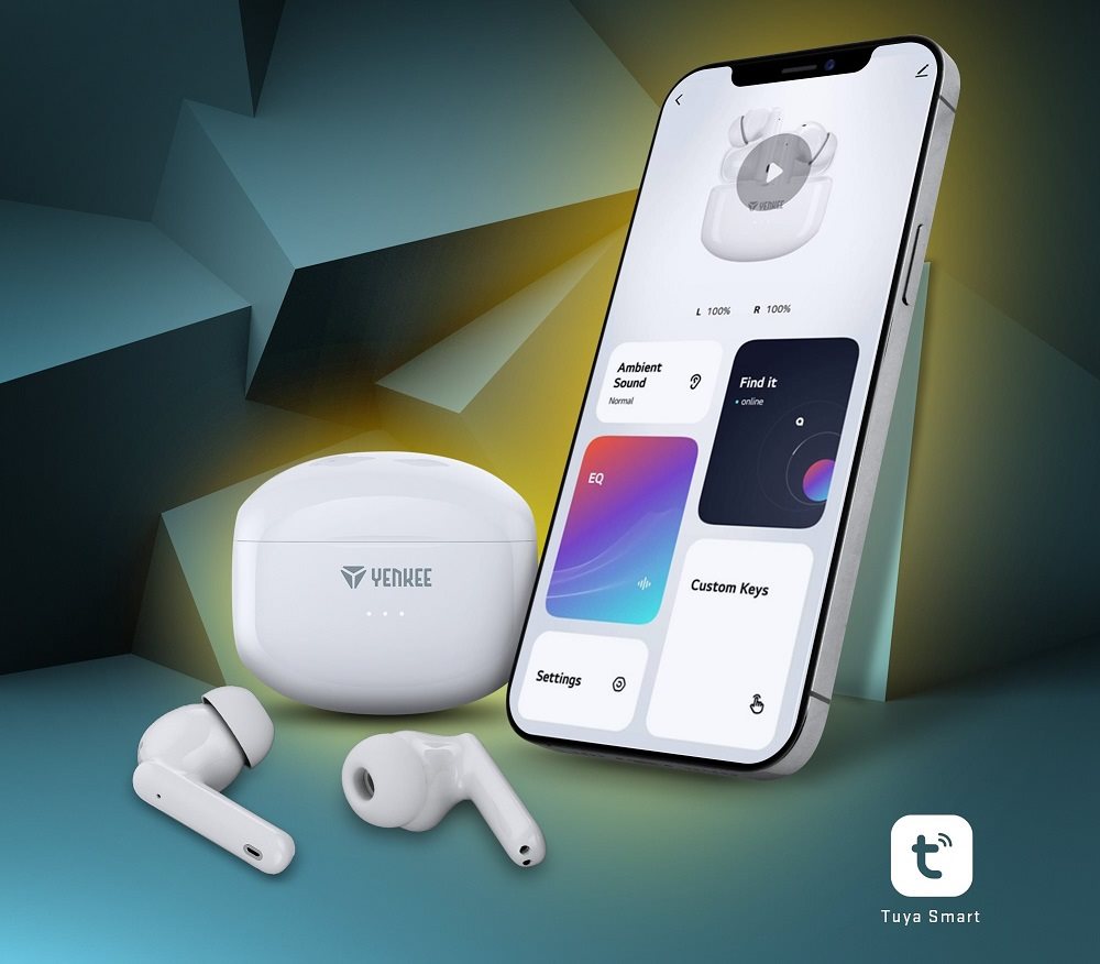 Wireless headphones YENKEE YHP 08BT ANC TWS HARMON Wireless headphones YENKEE YHP 08BT ANC TWS HARMON
