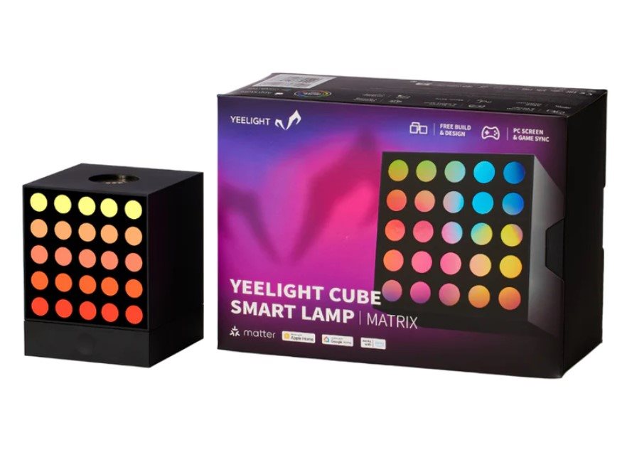 LED světlo YEELIGHT Cube Smart Lamp - Light Gaming Cube Matrix - Base