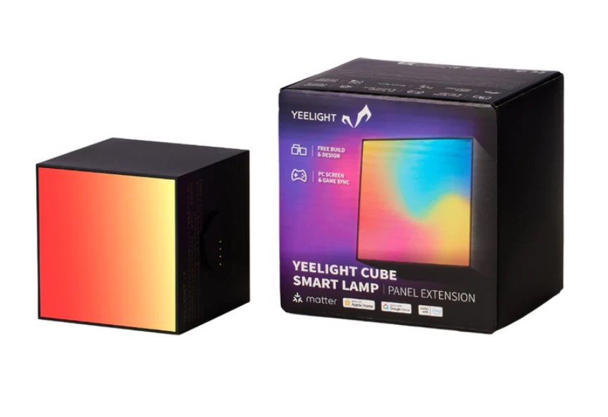 LED světlo YEELIGHT Cube Smart Lamp - Light Gaming Cube Panel - Expansion Pack