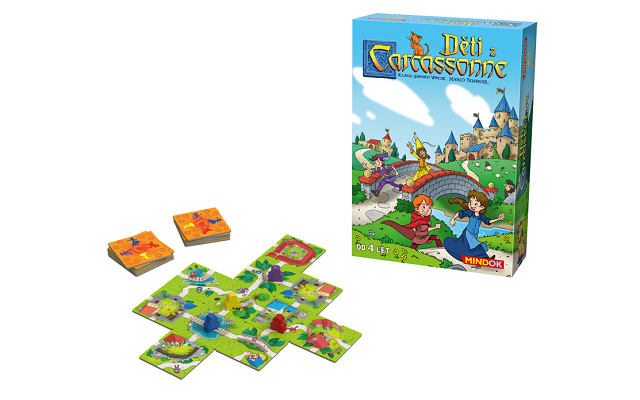 Společenská hra DĚTI Z CARCASSONNE