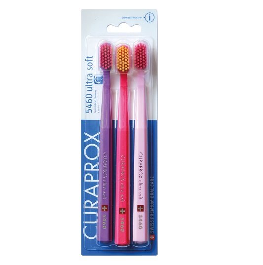 Zubná kefka CURAPROX CS 5460 Ultra Soft Mix farieb 3 ks