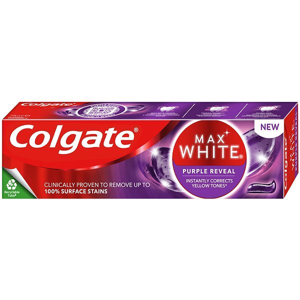 COLGATE Max White Purple Reveal Toothpaste 75ml
