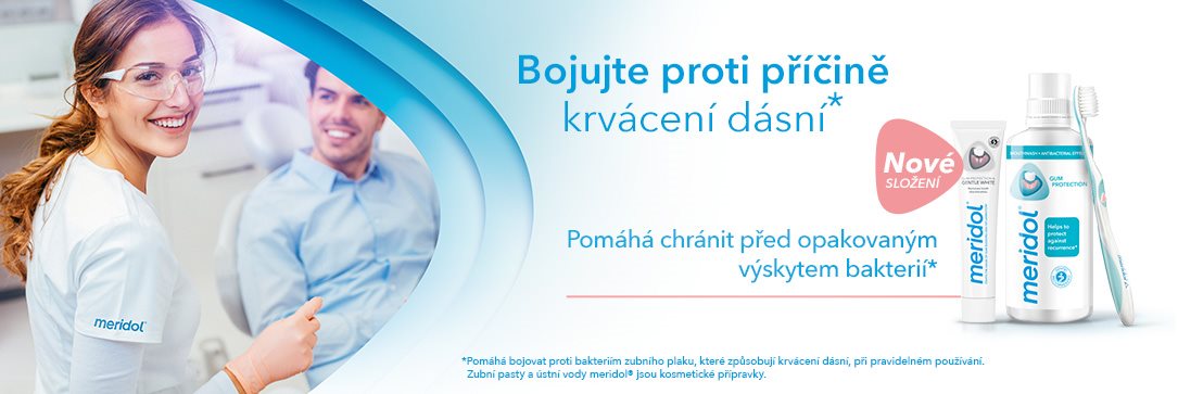 Zubní pasta MERIDOL Gentle White 75 ml