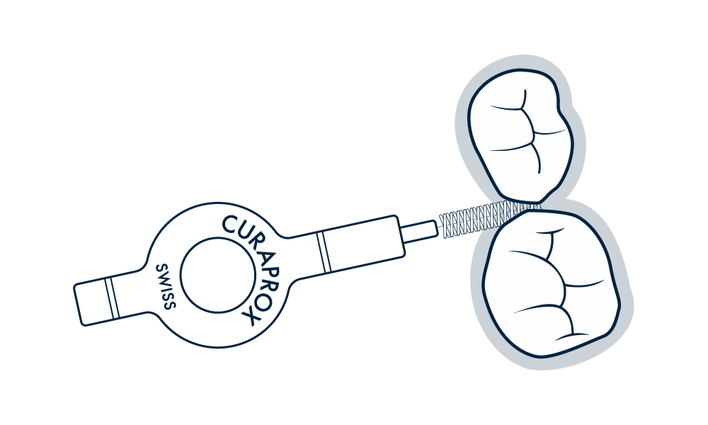 Medzizubná kefka CURAPROX CPS 06 Prime Refill tyrkysová 0,6 mm