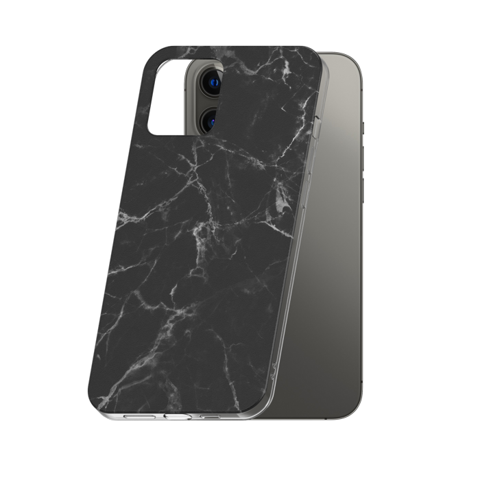 AlzaGuard - Apple iPhone 12 Pro Max - Černý Mramor