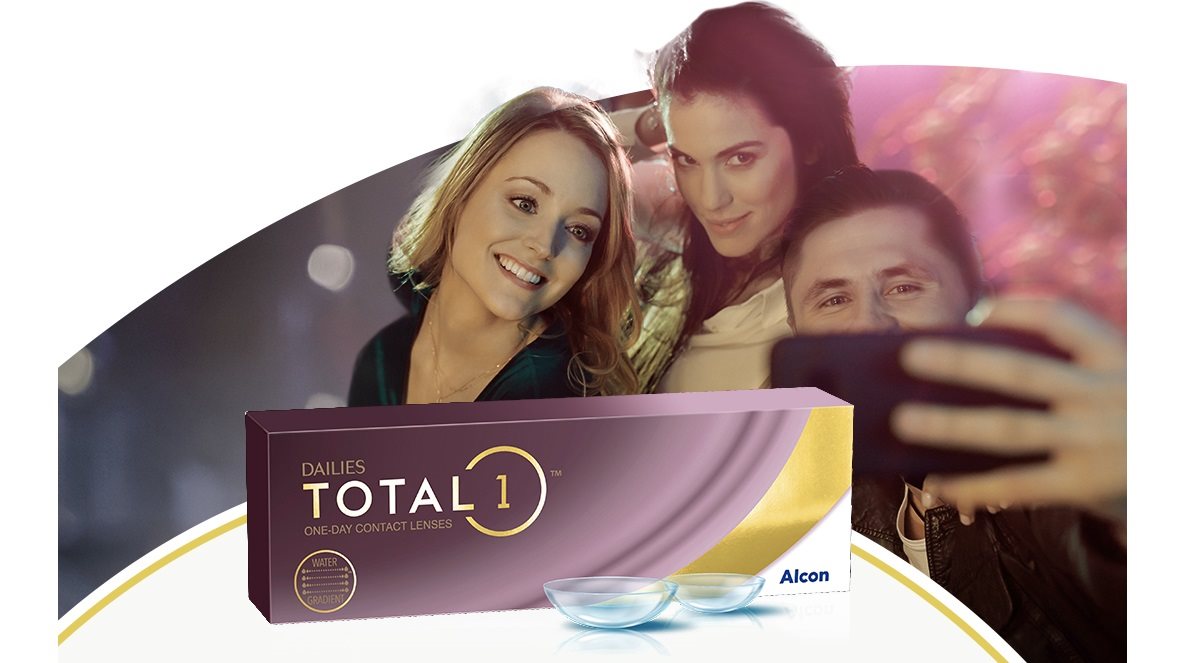 Kontaktní čočky Dailies Total1