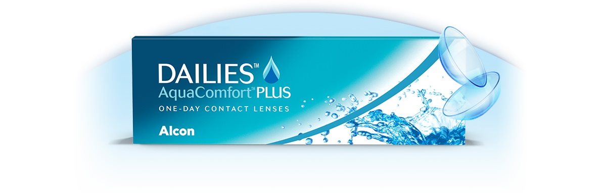 Kontaktní čočky Dailies AquaComfort Plus