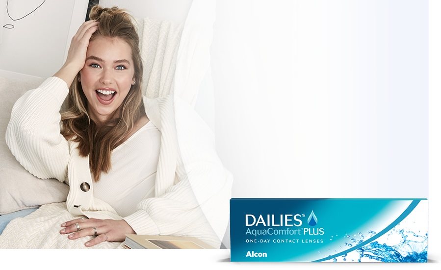 Kontaktní čočky Dailies AquaComfort Plus