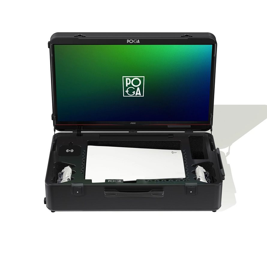 POGA Yez - PlayStation 5 cestovní kufr s LED monitorem