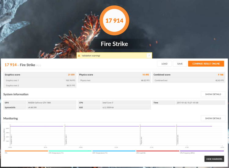 Fire Strike Benchmark