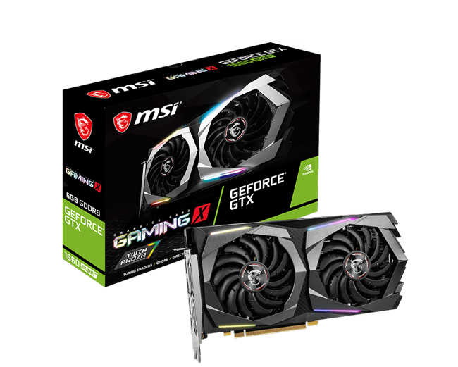 MSI GeForce GTX 1660 SUPER GAMING X