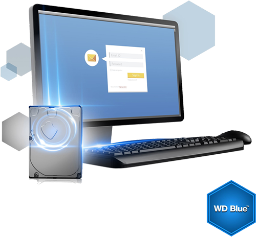 Hard Disk 2 TB WD Blue Pevný disk WD Blue 2 TB