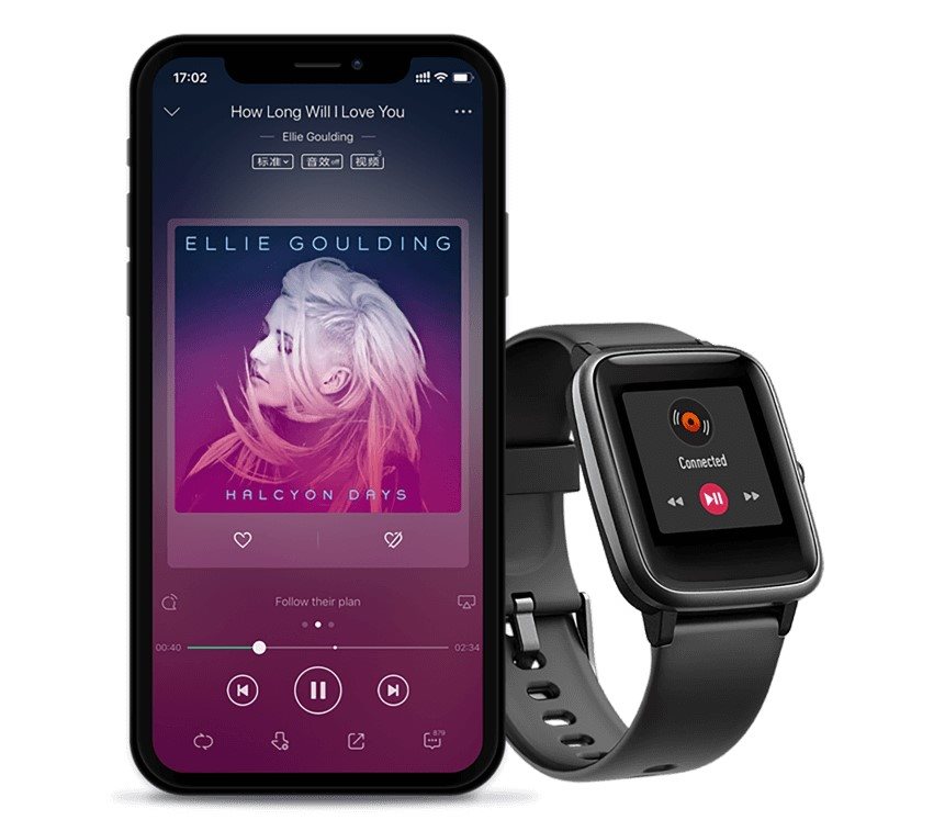 Smartwatch WowME ID205L-P Grey