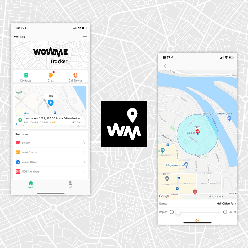 Aplikace WowME Tracker