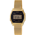 Pánské zlaté digitální hodinky