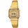 Zlaté digitálne hodinky
