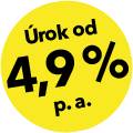 Na splátky od 4,9 %