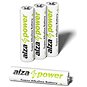 AlzaPower Super Alkaline LR03 (AAA) 4ks v eko-boxu - Jednorázová baterie