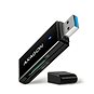 Čtečka karet AXAGON CRE-S2N SUPERSPEED USB-A SD / microSD card reader - Čtečka karet