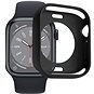 Ochranný kryt na hodinky AlzaGuard Matte TPU HalfCase pro Apple Watch 45mm černé - Ochranný kryt na hodinky