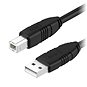 Datový kabel AlzaPower LinkCore USB A-B 3m Černý - Datový kabel