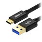 Datový kabel AlzaPower AluCore USB-C 3.2 Gen 1, 2m černý - Datový kabel