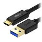 Datový kabel AlzaPower Core USB-C 3.2 Gen 1, 1m černý - Datový kabel