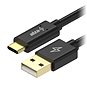 Datový kabel AlzaPower Core Charge 2.0 USB-C 2m černý - Datový kabel