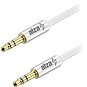 AlzaPower Alucore Audio 3.5mm Jack (M) to 3.5mm Jack (M) 1m stříbrný - Audio kabel