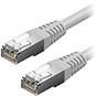 Síťový kabel AlzaPower Patch CAT6 FTP 3m šedý - Síťový kabel